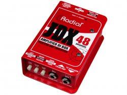 Radial JDX 48 - Guitar Amp DI Box, speaker emulator | Power brake a Speaker simulátory