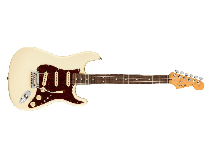 Fender American Professional II Stratocaster RW Olympic White | Elektrické kytary typu Star - 01