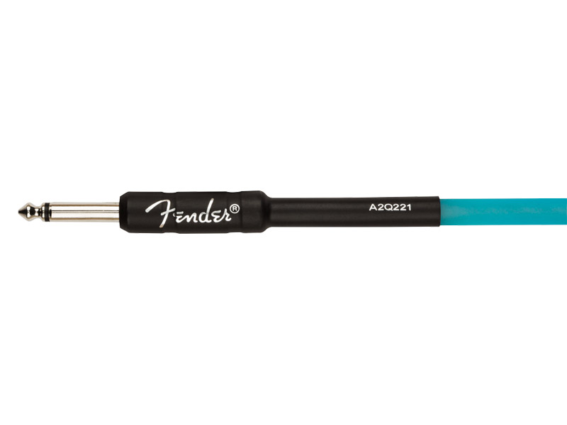 FENDER Professional Glow in the Dark Cable, Blue, 18.6 | Nástrojové kabely v délce 6m - 05