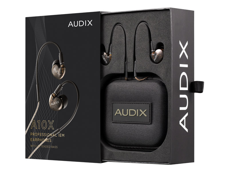 Audix A10X profesionální sluchátka do uší s rozšířenými basy | Sluchátka pro In-Ear monitoring - 05