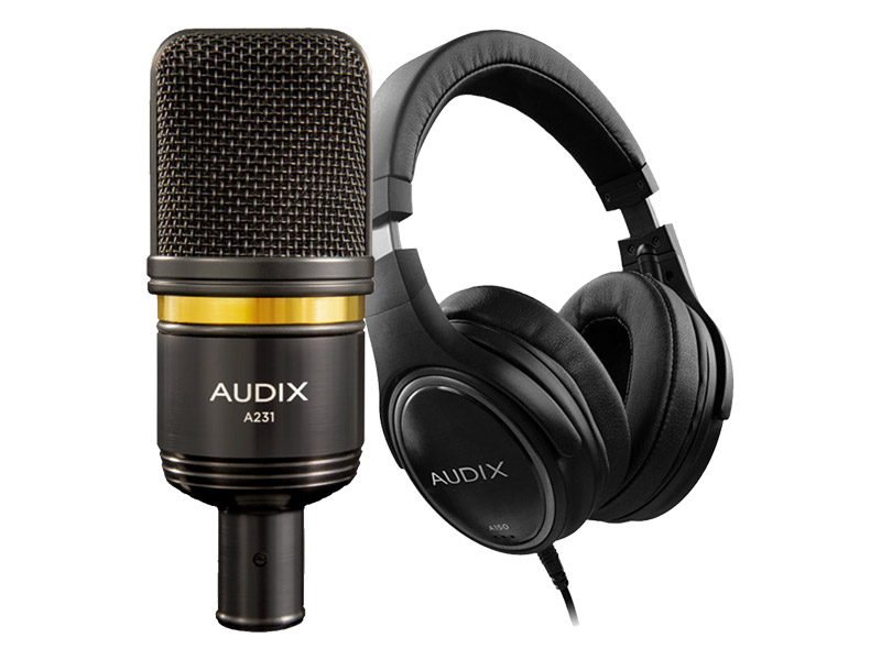 Audix A231 studiový mikrofon a referenční sluchátka A150 zdarma | Studiové mikrofony - 01