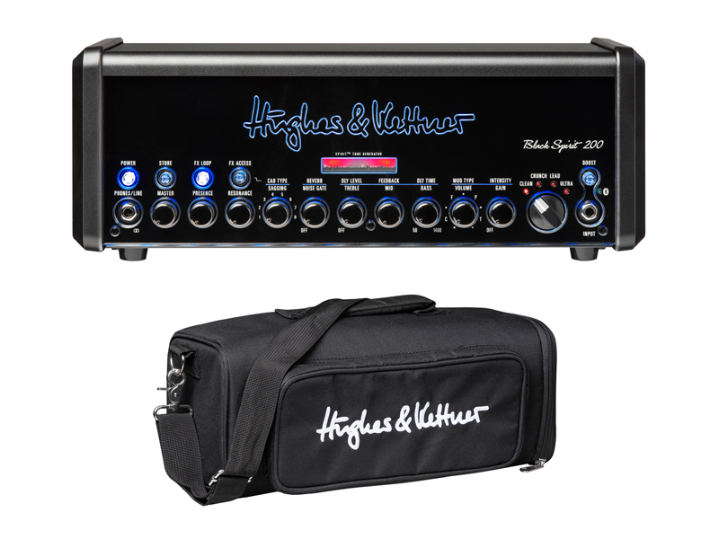 Hughes and Kettner Black Spirit 200 SET 2 Head + SoftBag | Tranzistorové kytarové hlavy - 01