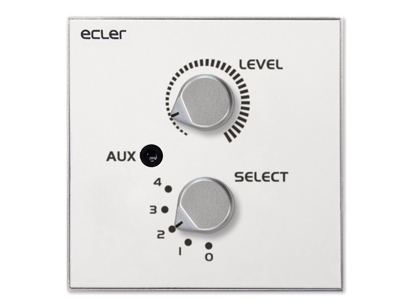 ECLER WPaVOL-SR-J nástěnný ovladač hlasitosti | Matice a rozhlasové ústředny - 01