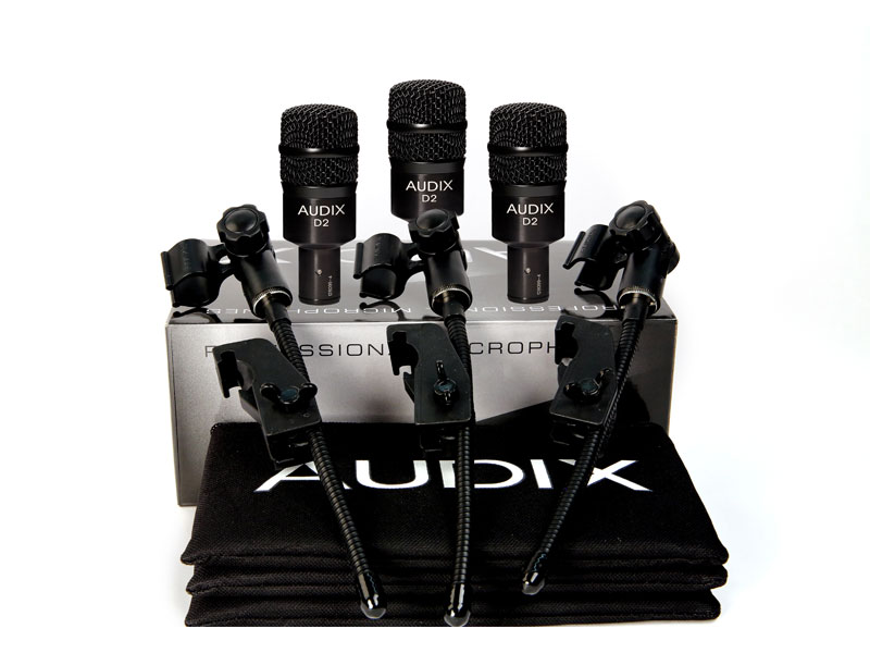 Audix D2 Trio - Promo Pack set mikrofonů | Nástrojové dynamické mikrofony - 01