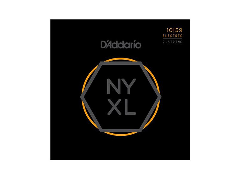 D'ADDARIO NYXL1059 pro sedmistrunnou kytaru 10-59 | Struny pro sedmistrunné kytary - 01