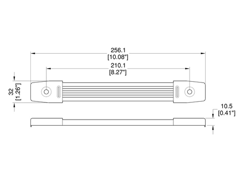 PENN H1010K páskové ucho 300 mm | Držadla, madla a ucha pro výrobu cases, přepravních kufrů - 02
