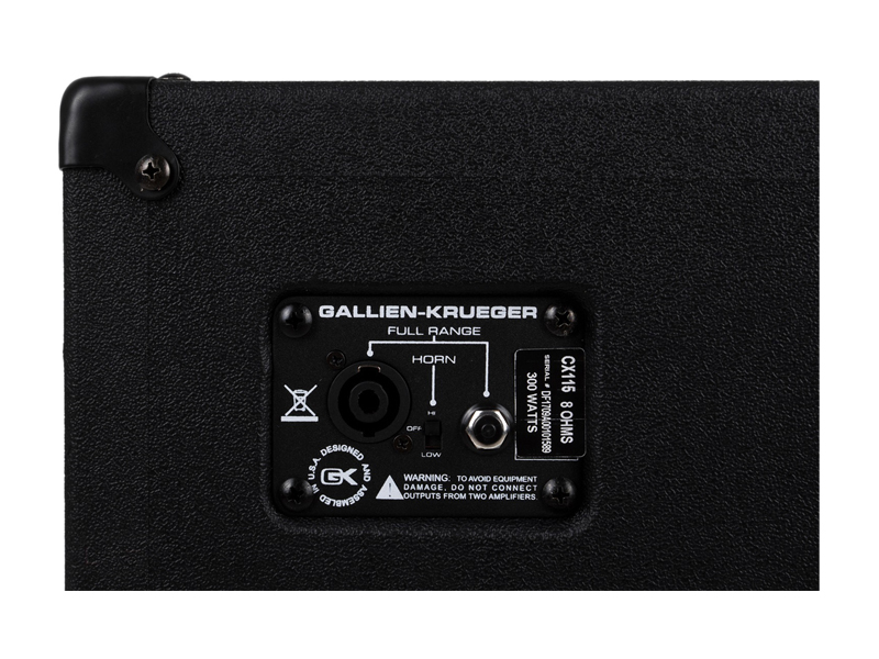 GALLIEN-KRUEGER CX 115 | Basové reproboxy - 05