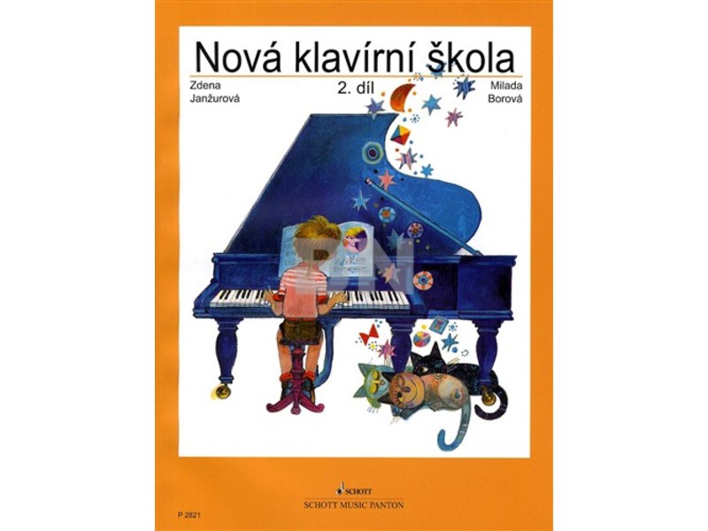 JANŽUROVÁ - Nová klavírní škola 2 | Pro školy, učebnice - 01
