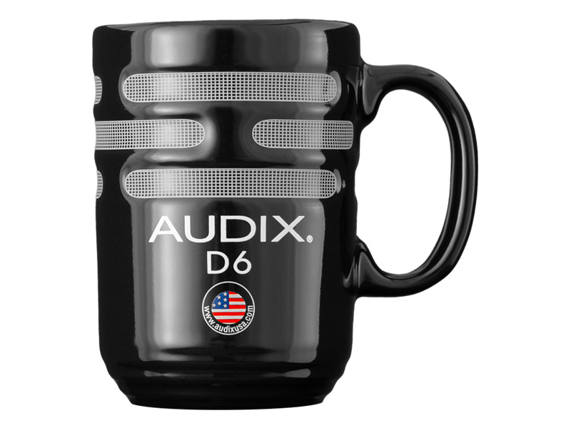 Audix stylový hrnek na kávu D6 | Příslušenství k mikrofonům - 01