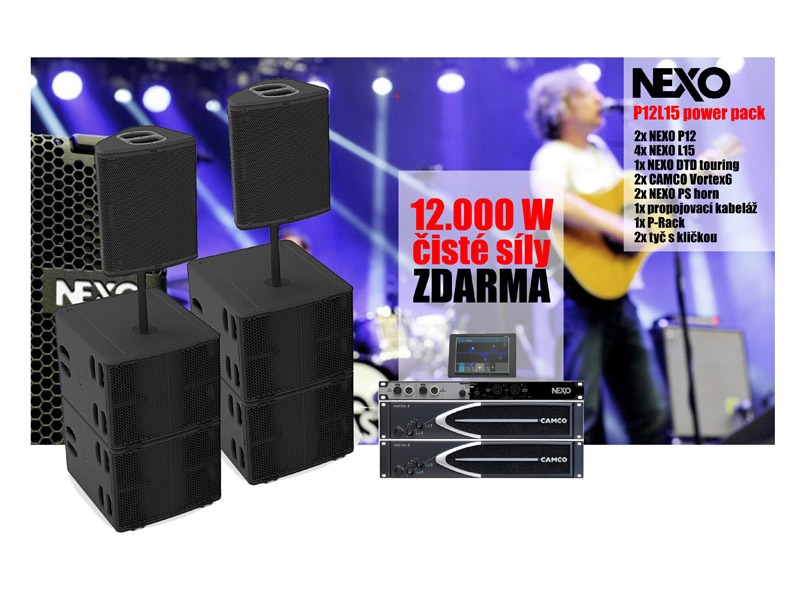 Nexo P12L15 power pack | Aktivní reproboxy - 01