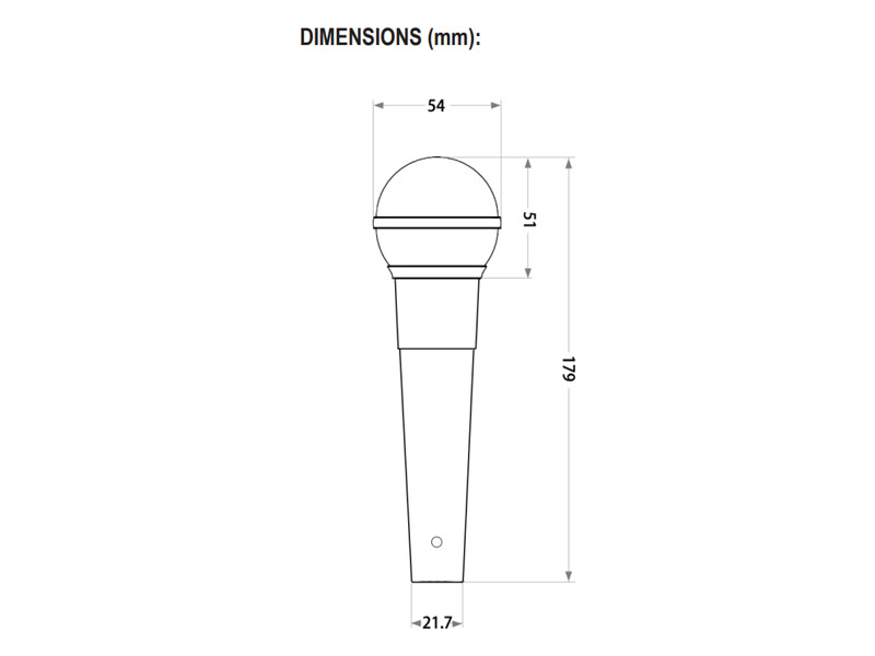 Audix OM11 profesionální dynamický mikrofon pro zpěv | Vokální dynamické mikrofony - 06