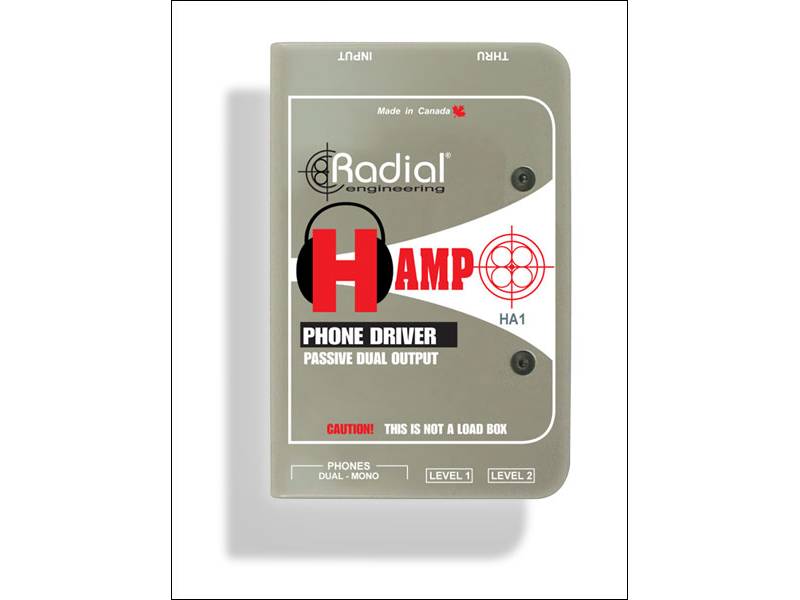 Radial H-Amp, Phone Driver | Pasivní DI-Boxy - 01