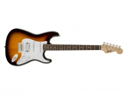 Fender Squier Bullet Stratocaster Tremolo HSS IL Brown Sunburst