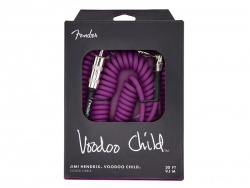 FENDER kabel Hendrix Voodoo Child Cable Purple | Nástrojové kabely v délce 6m