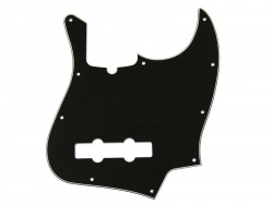 FENDER Pickguard J-Bass Black | Hardware na basové kytary