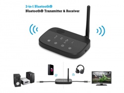 Renkforce hudební vysílač přijímač Bluetooth® 4.2 aptX | Bluetooth Hi-Fi adaptéry