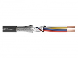 Sommer Cable 200-0301 SQUARE MKII HIGHFLEX- černý | Mikrofonní kabely v metráži