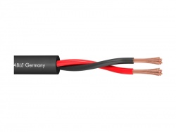 Sommer Cable 425-0051 MERIDIAN SP225 - 2x2,5mm černý | Reproduktorové kabely v metráži