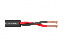 Sommer Cable 425-0051P MERIDIAN SP225 - černý | Reproduktorové kabely v metráži