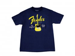 FENDER tričko Telecaster Argyle Blue S | Trička ve velikosti S