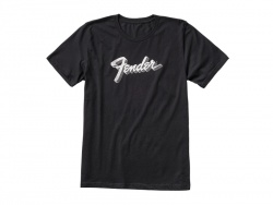 FENDER 3D Logo T-Shirt, Black, M