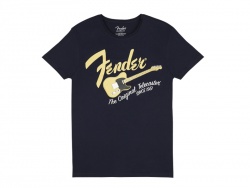 FENDER tričko ORIGINAL TELE T NAVY/BLONDE XL | Trička ve velikosti XL