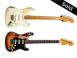 Fender Custom Shop Masterbuilt LTD 30th Ann John Cruz SRV + Jimmie Vaughan pack | Elektrické kytary typu Strat
