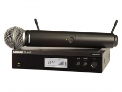 SHURE BLX24RE/SM58 K3E 606-630 Mhz | Bezdrátové sety s ručním mikrofonem