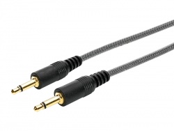 Sommer Cable BVS-J2J2-0015-SW - 2x Jack 3,5mm Mono 15cm
