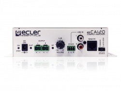 ECLER eCA120 stereofonní kompaktní zesilovač | Instalační zesilovače