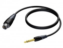 ProCab CLA723/1,5 - Jack 6,3 Stereo - XLR F - 1,5m | Rozbočovací kabely, redukce