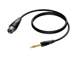 ProCab CLA724/3 - Jack 6,3 Stereo - XLR M - 3m | Rozbočovací kabely, redukce