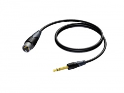 ProCab CLA724/5 - Jack 6,3 Stereo - XLR M - 5m | Rozbočovací kabely, redukce