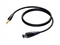 ProCab CLA900/10 - Jack 6,3 Mono - XLR F - 10m | Mikrofonní kabely v délce 10m