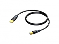 Procab CLD610/1,5 - USB A - USB B - 1,5m | USB kabely