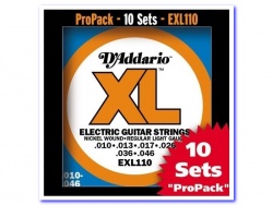 D´Addario EXL 110-10P | Struny pro elektrické kytary .010