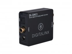 Intelix DL-DAC2 audio konvertor optika - Cinch Jack