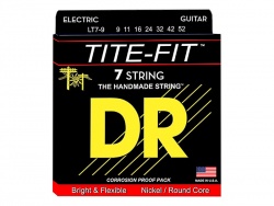 DR LT7-9 Niklové struny pro elektrickou sedmistrunnou kytaru