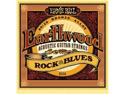 Ernie Ball 2008 - Earthwood Rock & Blues .010 - .052 | Struny pro elektrické kytary .010