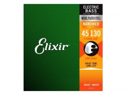 ELIXIR 14202 Light, Long Scale .045-.130 | Sady pro pětistrunné baskytary