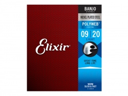 ELIXIR 11600 Banjo Strings PW - 009/020
