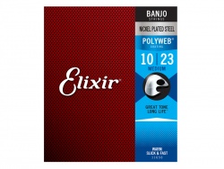 ELIXIR 11650 Banjo Strings PW - 010/023 | Struny na banjo
