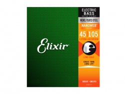 ELIXIR 14077 Electric Bass Strings NW - 45/105