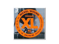 D'ADDARIO EXL 110-3D | Struny pro elektrické kytary .010