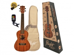 FLIGHT NUC310 PACK - koncertní ukulele sada | Koncertní ukulele