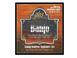 GHS PF 175 struny na banjo Osborne Signature Set | Struny na banjo