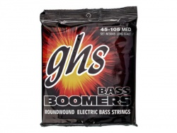 GHS Bass Boomers M3045 - Bass String Set, 4-String, Medium, .045-.105 | Sady pro čtystrunné baskytary