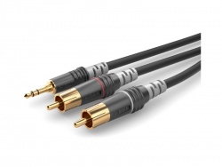 Sommer Cable HBA-3SC2-0150 - Jack 3,5 - 2x RCA samec - 1,5m | Rozbočovací kabely, redukce