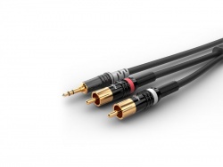 Sommer Cable HBP-3SC2-0150 - Jack 3,5 - 2x RCA - 1,5m | Rozbočovací kabely, redukce