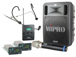 MIPRO MA-505PA DPM3 Sestava 5 | Bezdrátové ozvučovací PA systémy